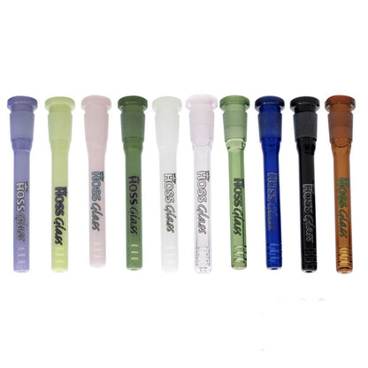 Hoss Glass | 5.5" Full Colour Downstem diffuser with cuts