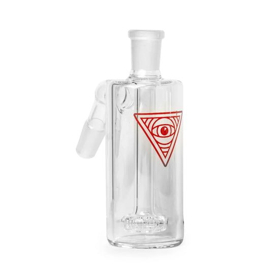 Red Eye Glass® | 14mm 45° Clear Ash Catcher with UFO Perc