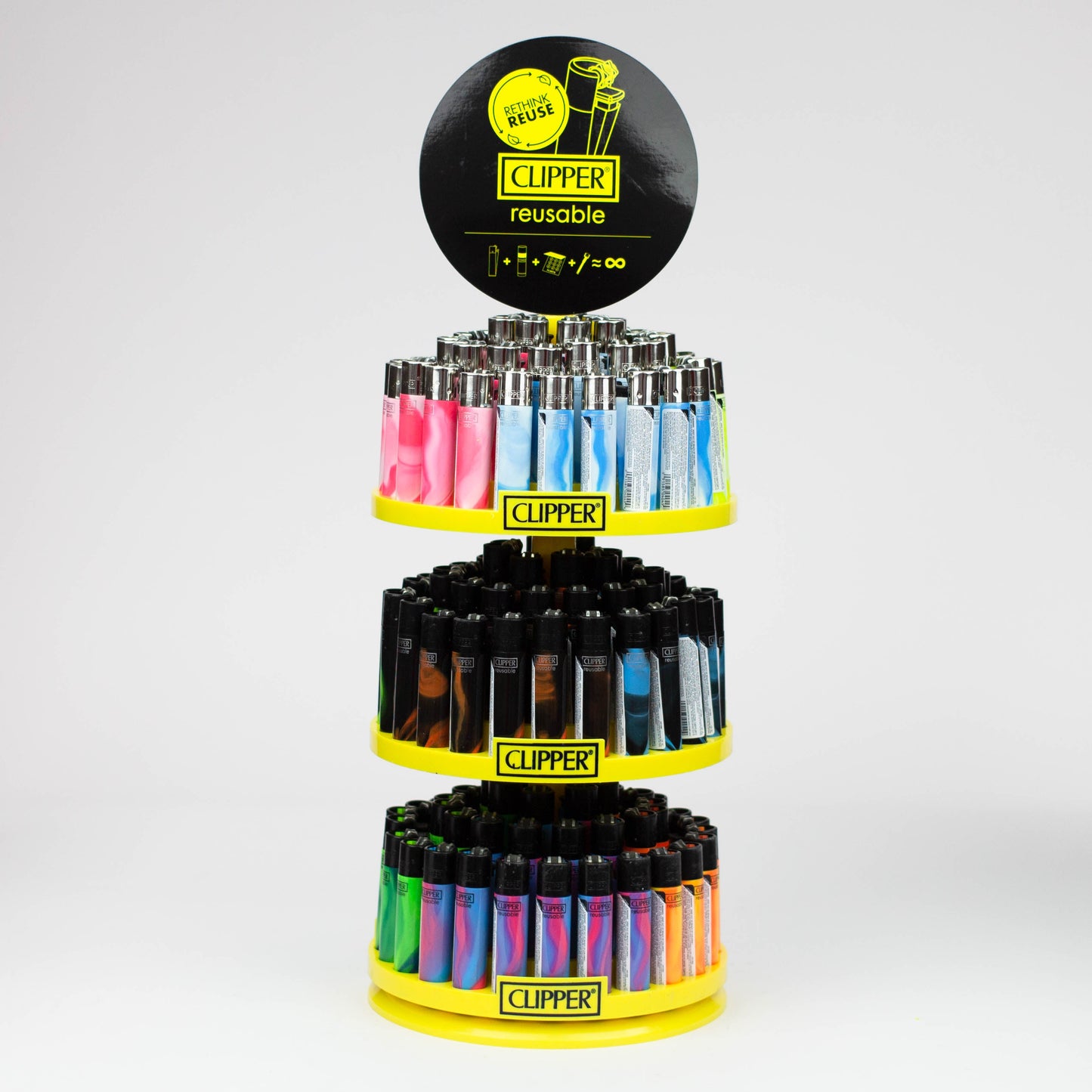 CLIPPER NEBULA MIX CAROUSEL DISPLAY LIGHTER