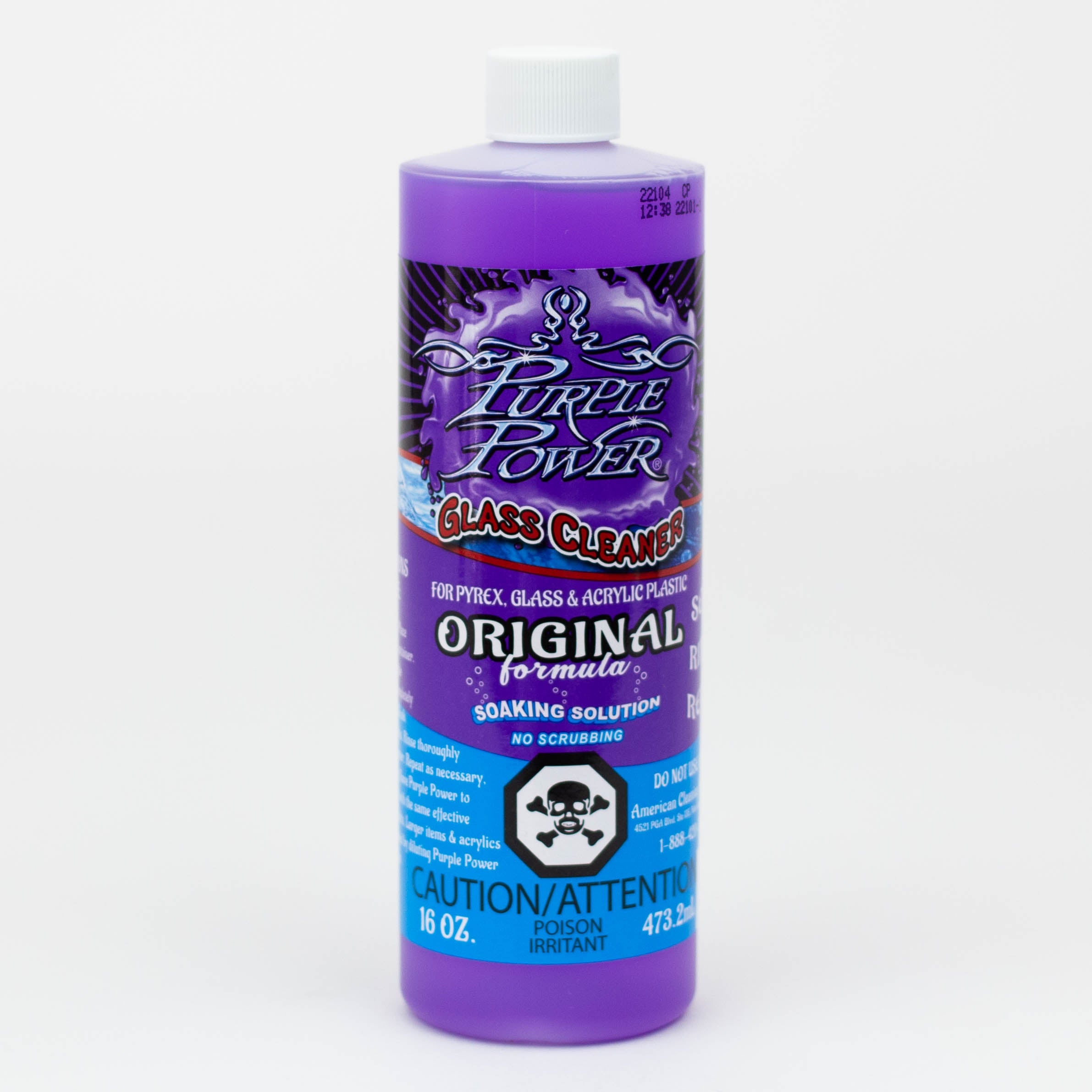 Purple Power Original Formula Glass Cleaner- Shaking Solution – Bestbongz