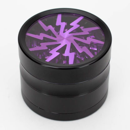 Spark Aluminum 4 Parts grinder with color acrylic window