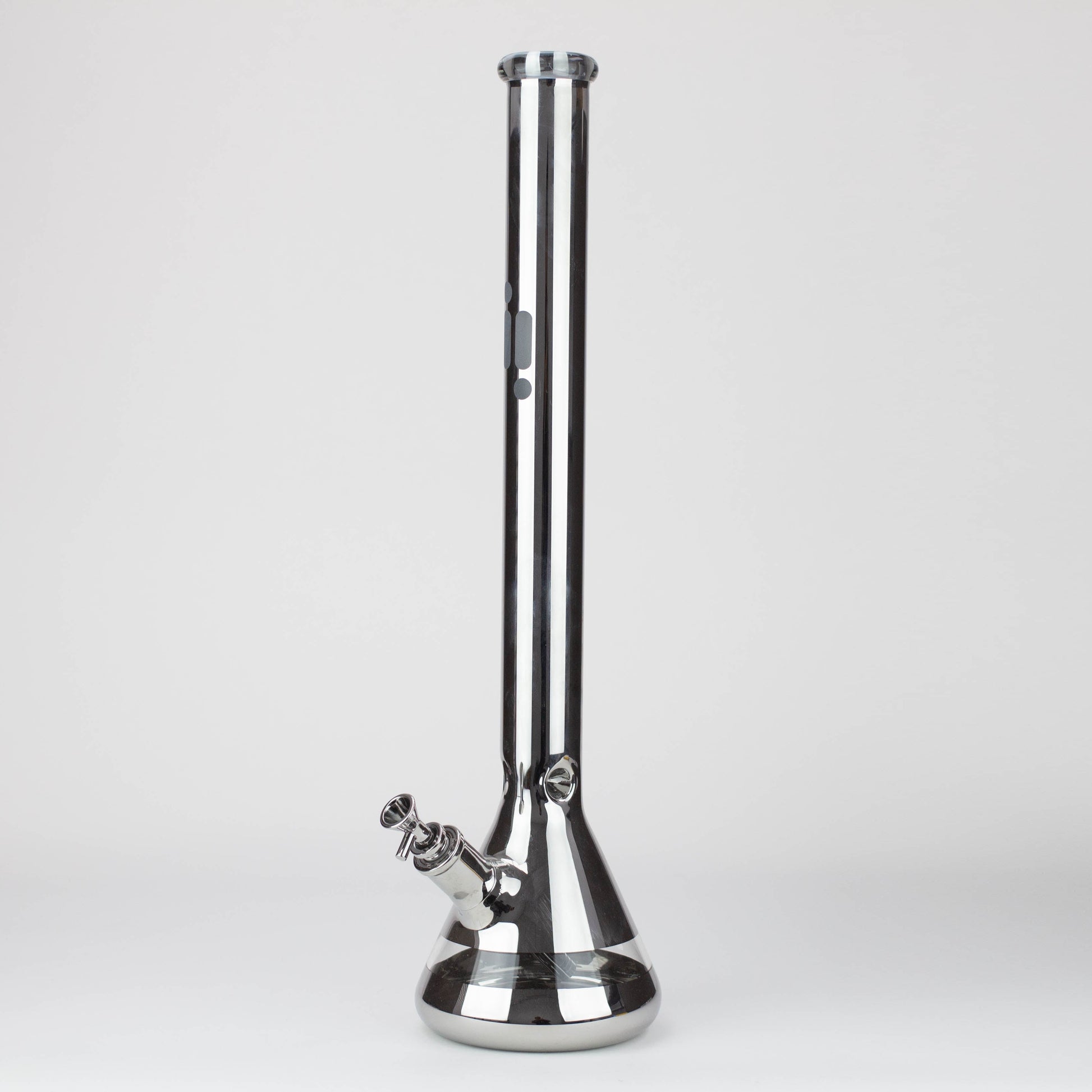 Infyniti | 24"metallic  7mm glass water bong [GP1774]_2