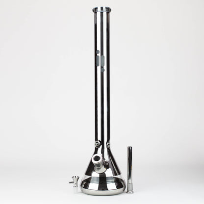 Infyniti | 24"metallic  7mm glass water bong [GP1774]_1