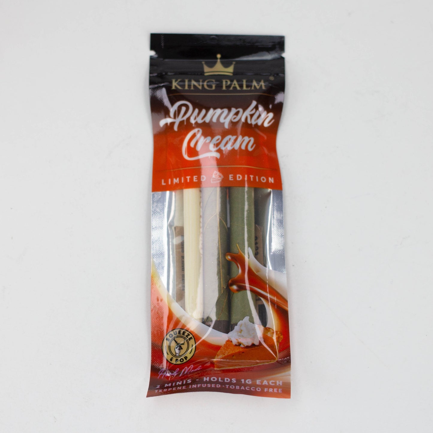 King Palm Hand-Rolled flavor 2 Mini Leaf - 20 packs