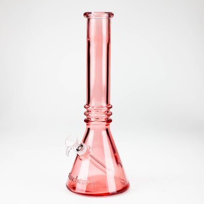 12" Blueberry colored soft glass water bong