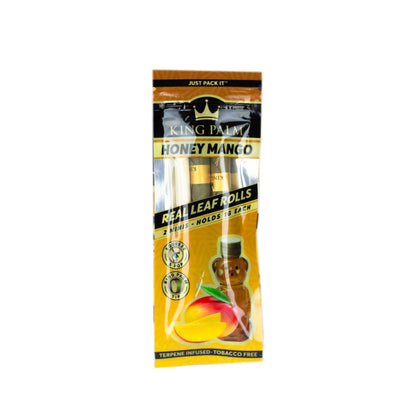 King Palm Hand-Rolled flavor 2 Mini Leaf - 20 packs