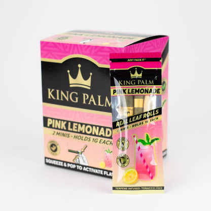 King Palm Hand-Rolled flavor 2 Mini Leaf - 20 packs