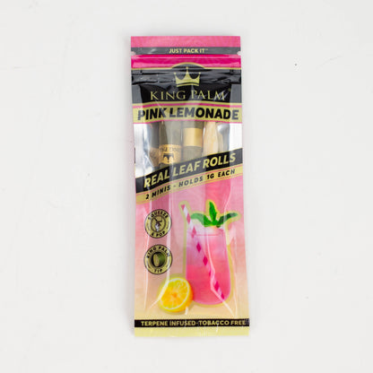 King Palm Hand-Rolled flavor 2 Mini Leaf - 20 packs