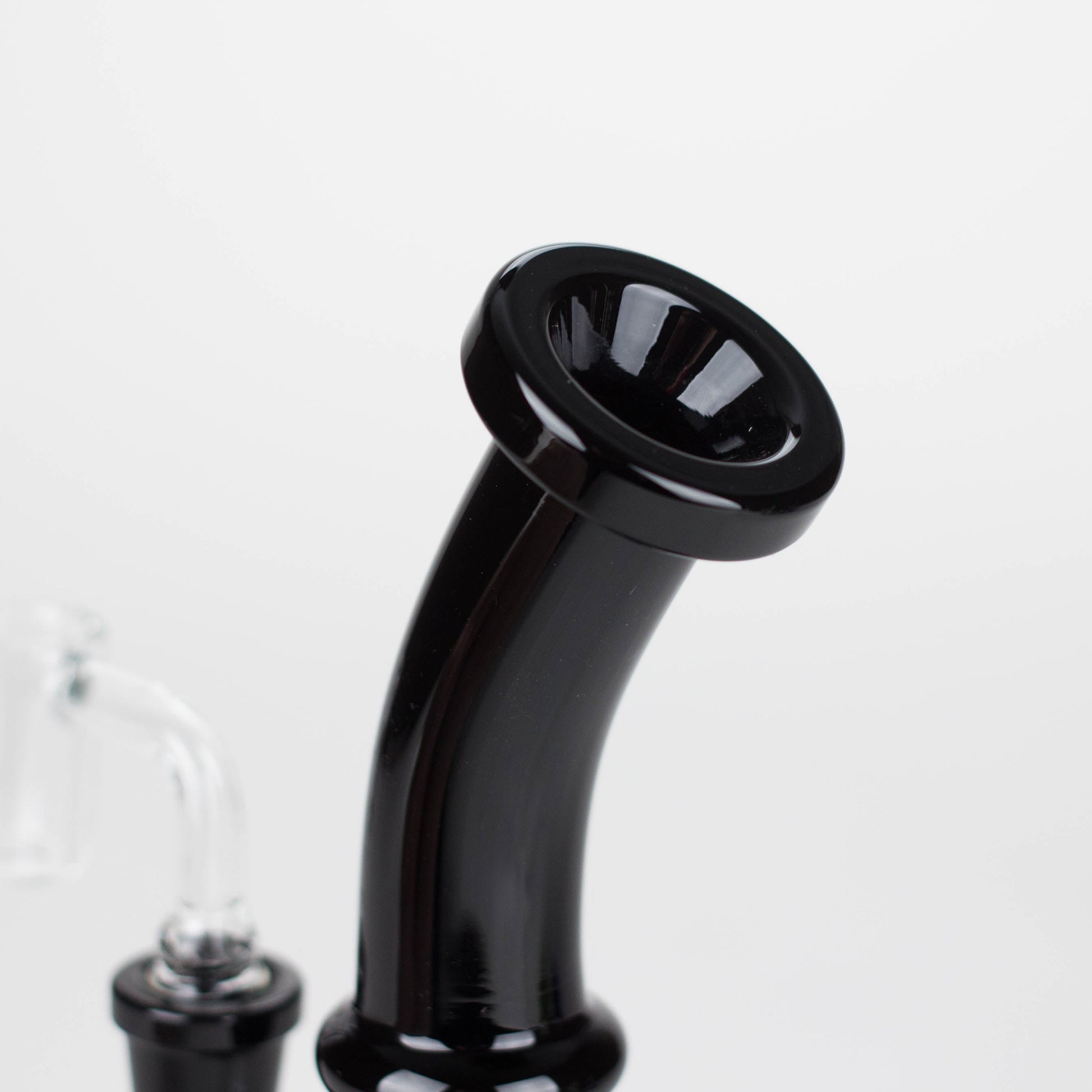 7"  2-in-1 Color accented Rig with perc (Banger and Bowl Included)_9