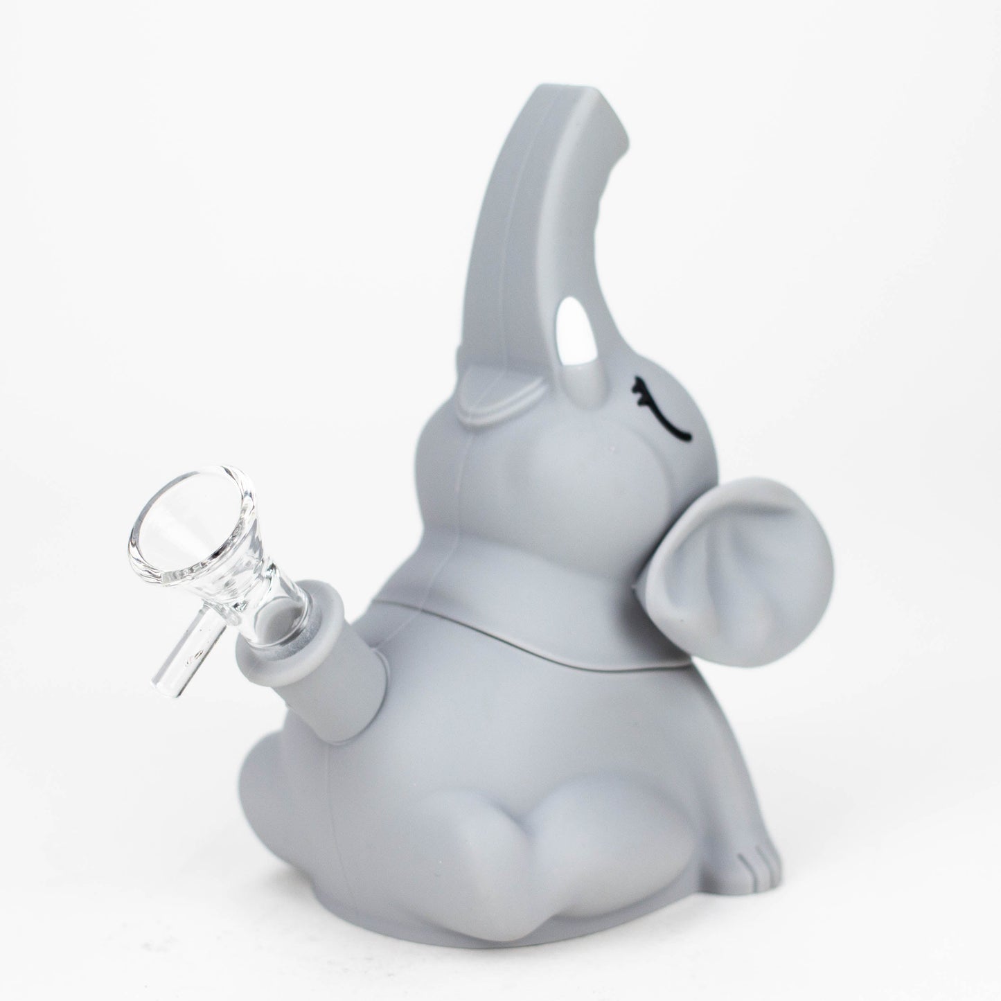 6" Elephant silicone water pipe