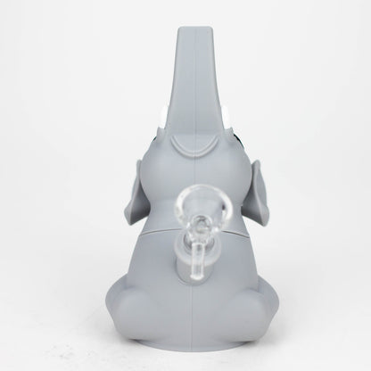 6" Elephant silicone water pipe