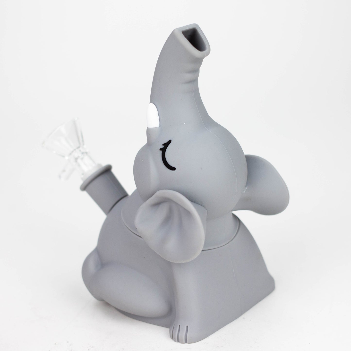 6" Elephant silicone water pipe