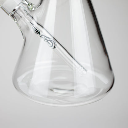 GENIE | 24" 9mm Triple Percolator Beaker Glass Bong [GB1907]