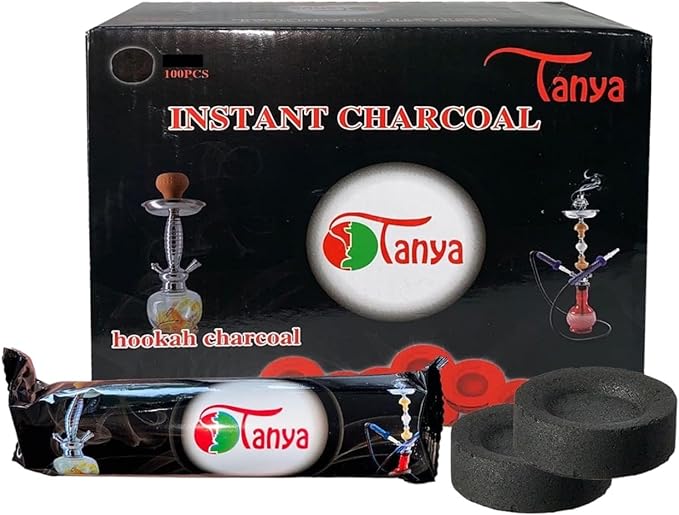 Tanya | Instant Hookah Coals (100 Pieces) Box_2