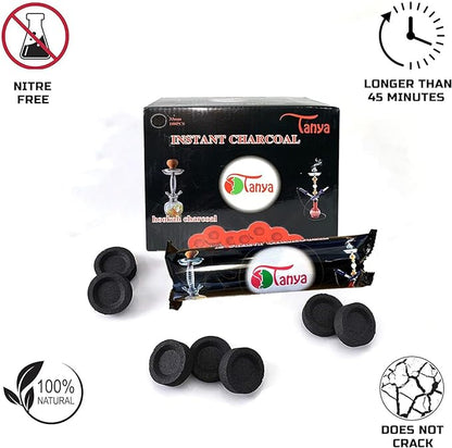 Tanya | Instant Hookah Coals (100 Pieces) Box_3