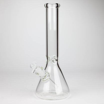 14" Exclusive License 7mm Glass Bong with Stickers [C1559]_2