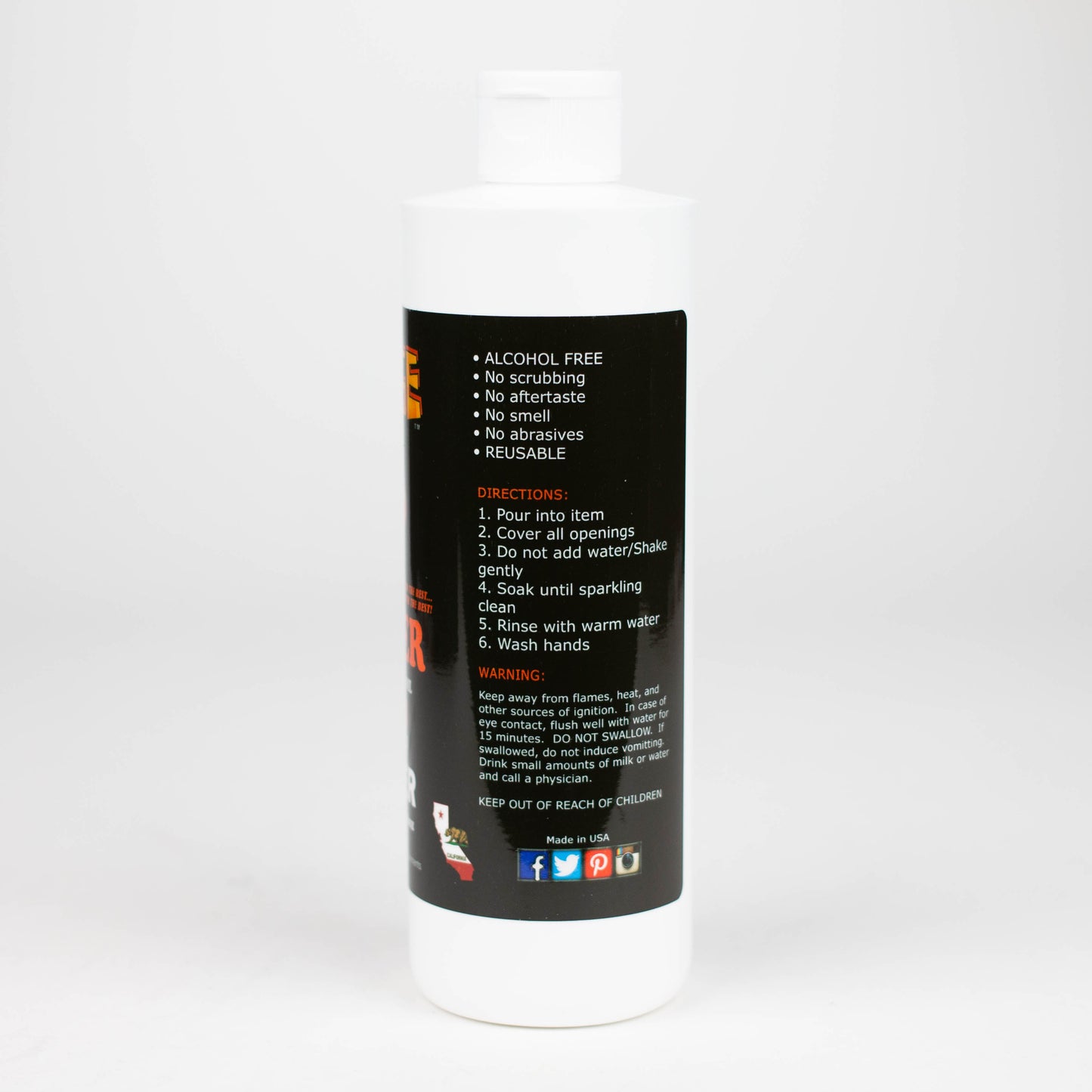 Orange Chronic Soaker Reusable Cleaner