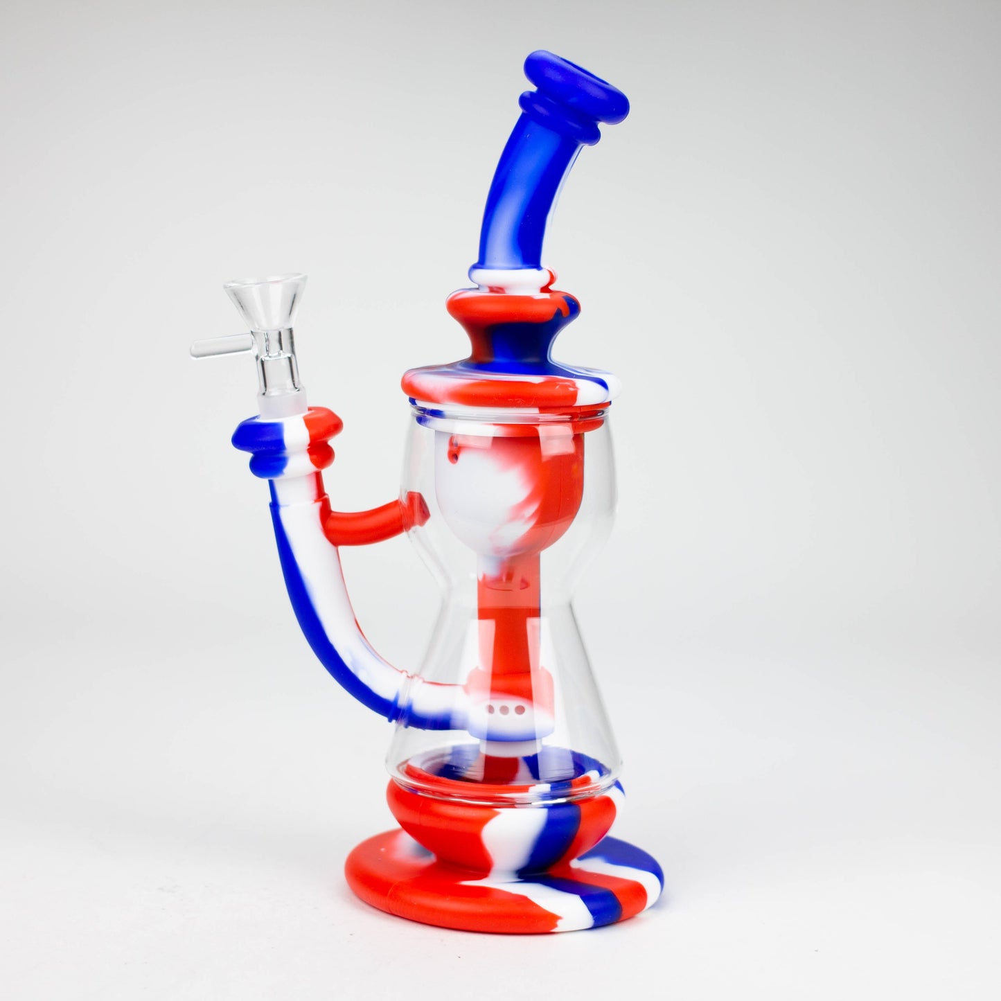 9.8" Silicone+Glass bong-Assorted