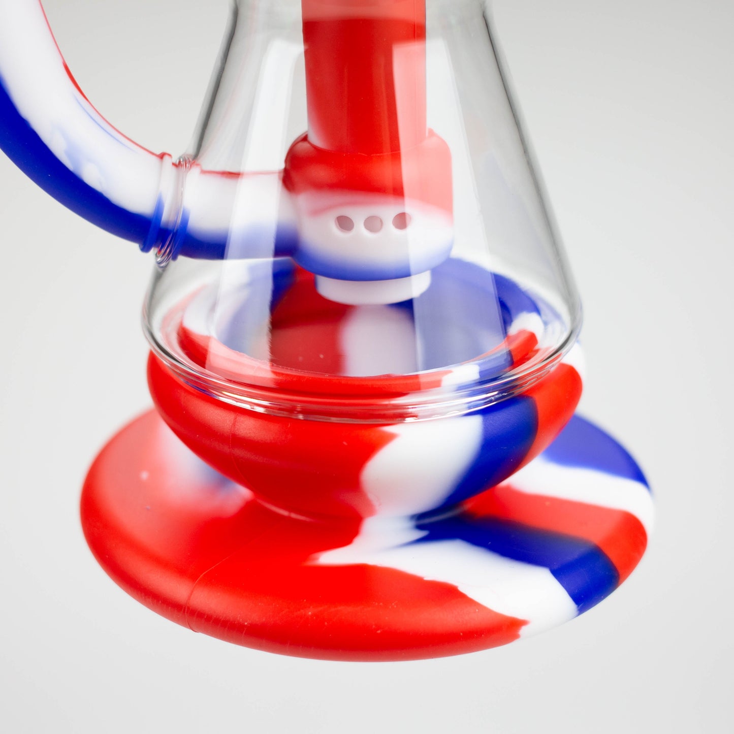 9.8" Silicone+Glass bong-Assorted