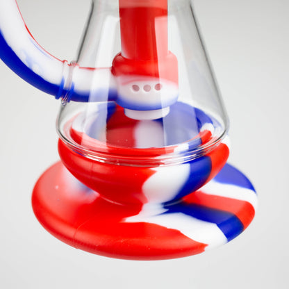 9.8" Silicone+Glass bong-Assorted