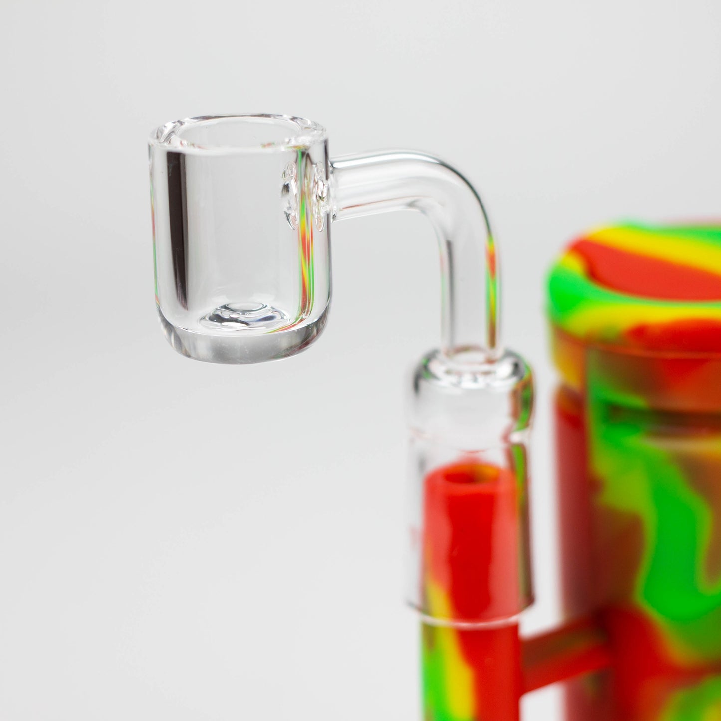 7.5" Silicone Rig with foldable mouthpiece-Assorted