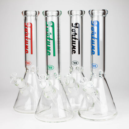 Fortune | 14" 7mm Beaker Glass Bong [145007]_0