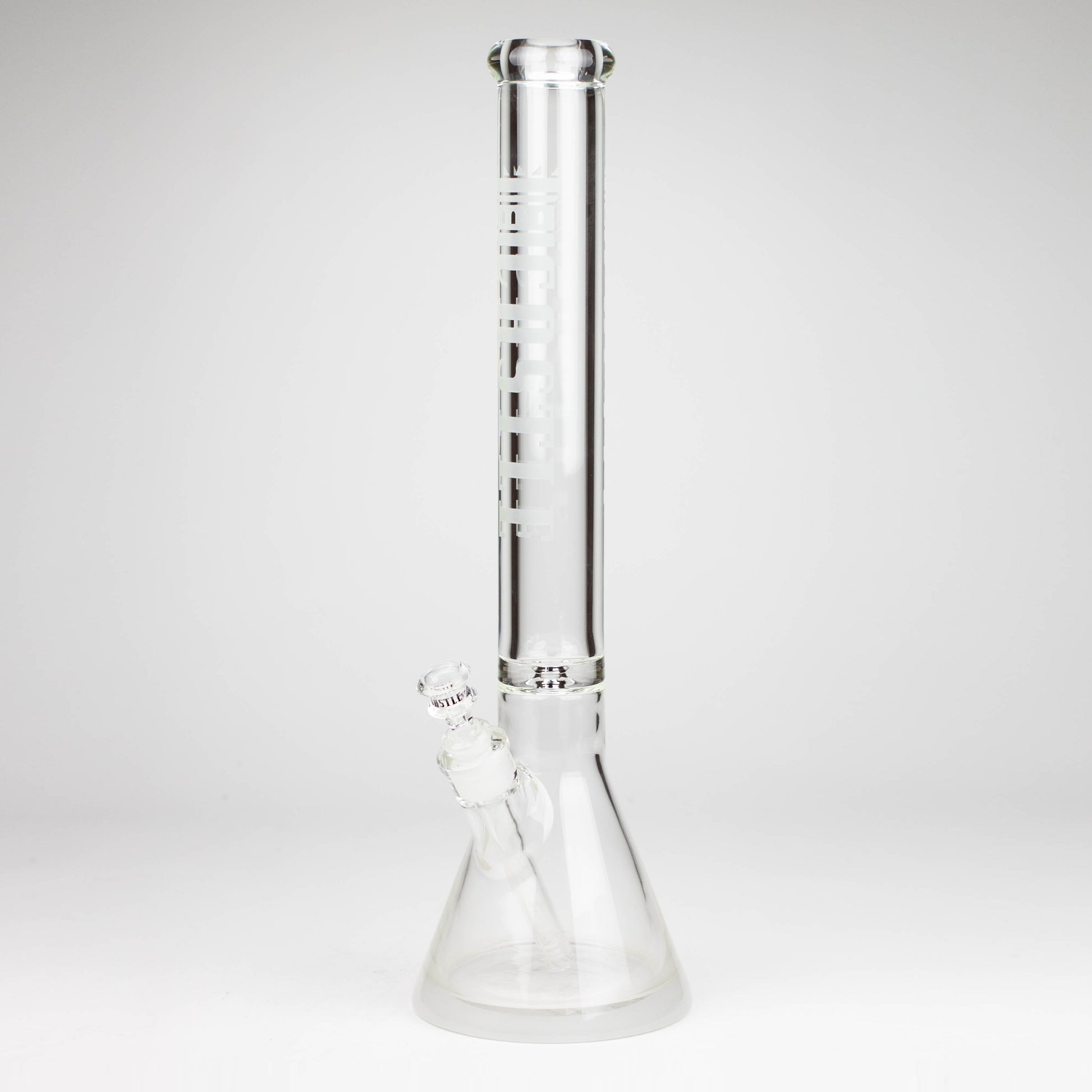 Castle Glassworks | 18" Etched Logo Beaker Bong [CE-101]_0