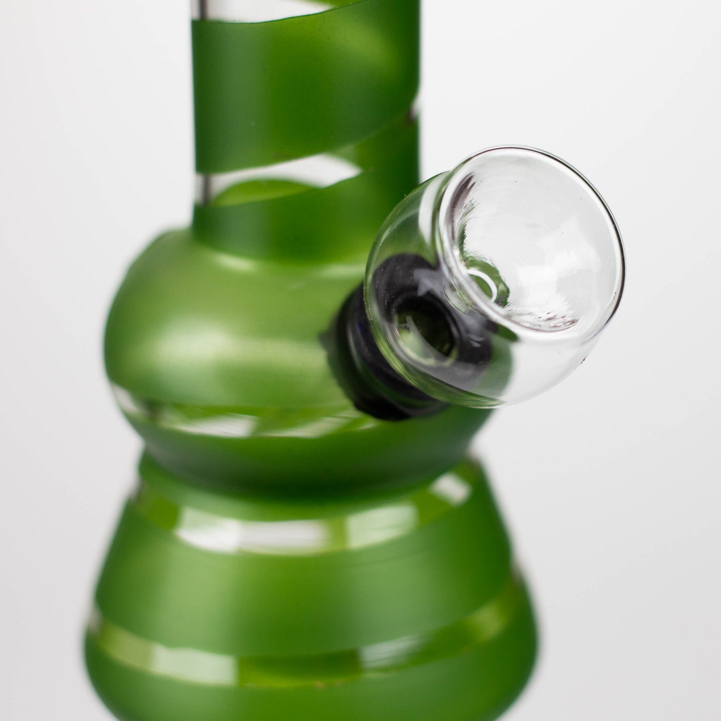 5" Color Stripe Diamond Base mini bong-Assorted