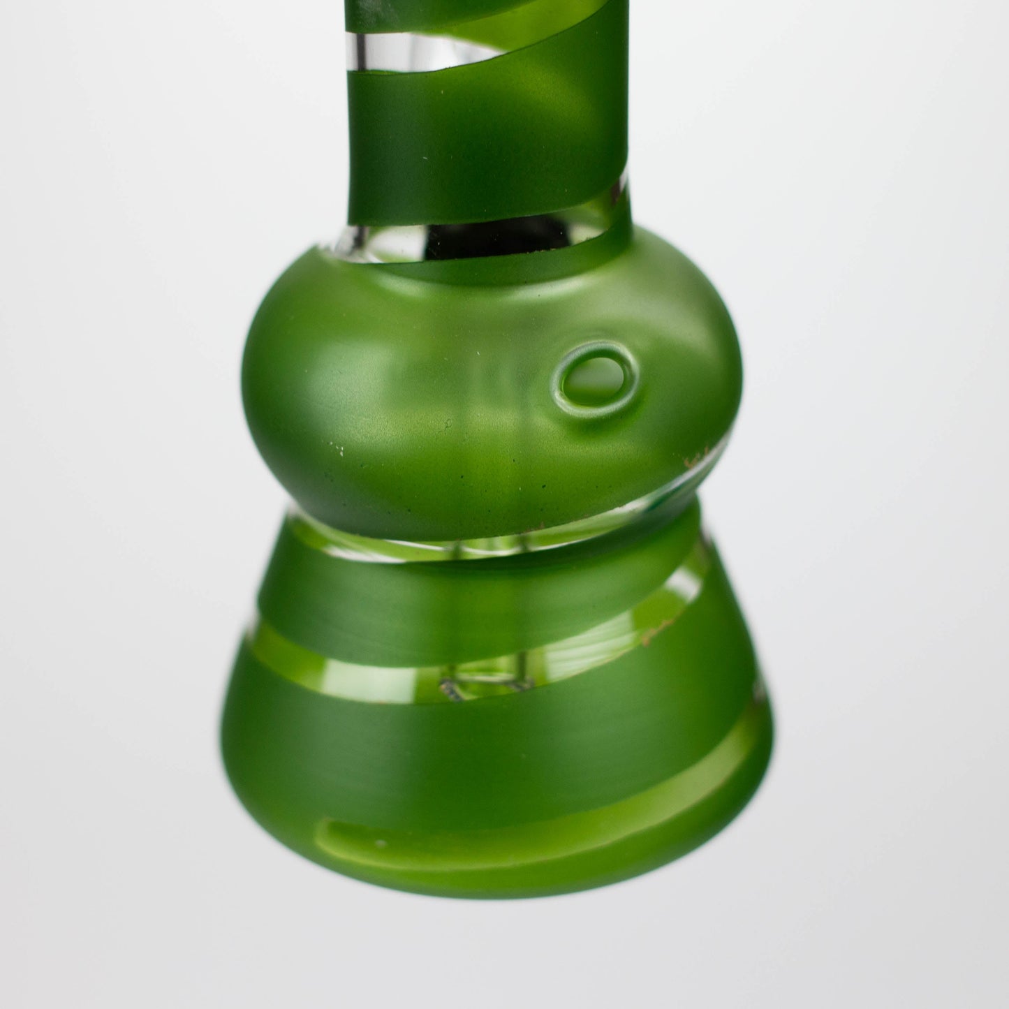 5" Color Stripe Diamond Base mini bong-Assorted