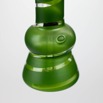 5" Color Stripe Diamond Base mini bong-Assorted