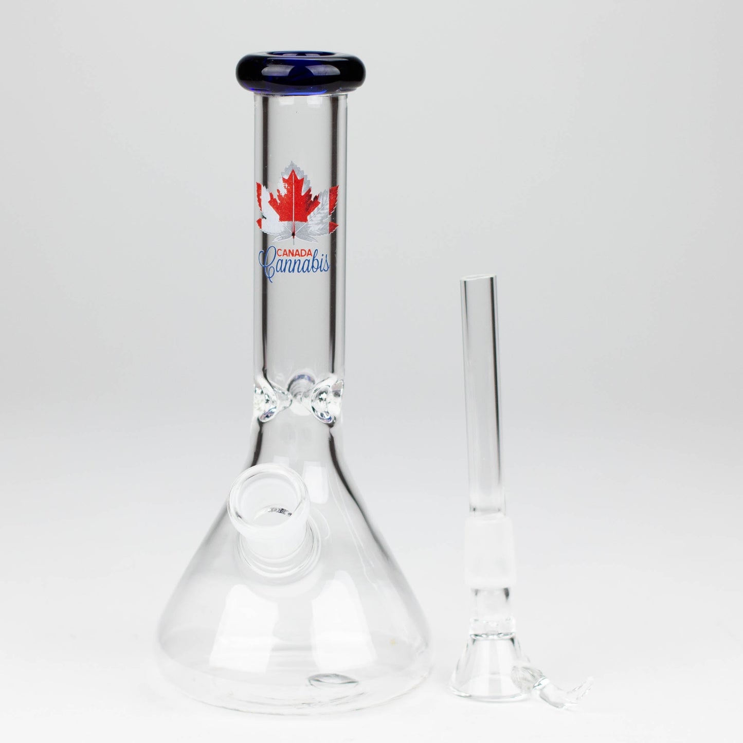 7" Zoom Glass Bong with Bowl