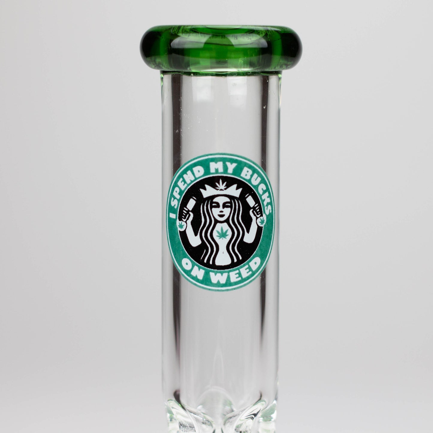 7" Zoom Glass Bong with Bowl