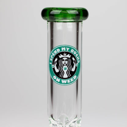 7" Zoom Glass Bong with Bowl