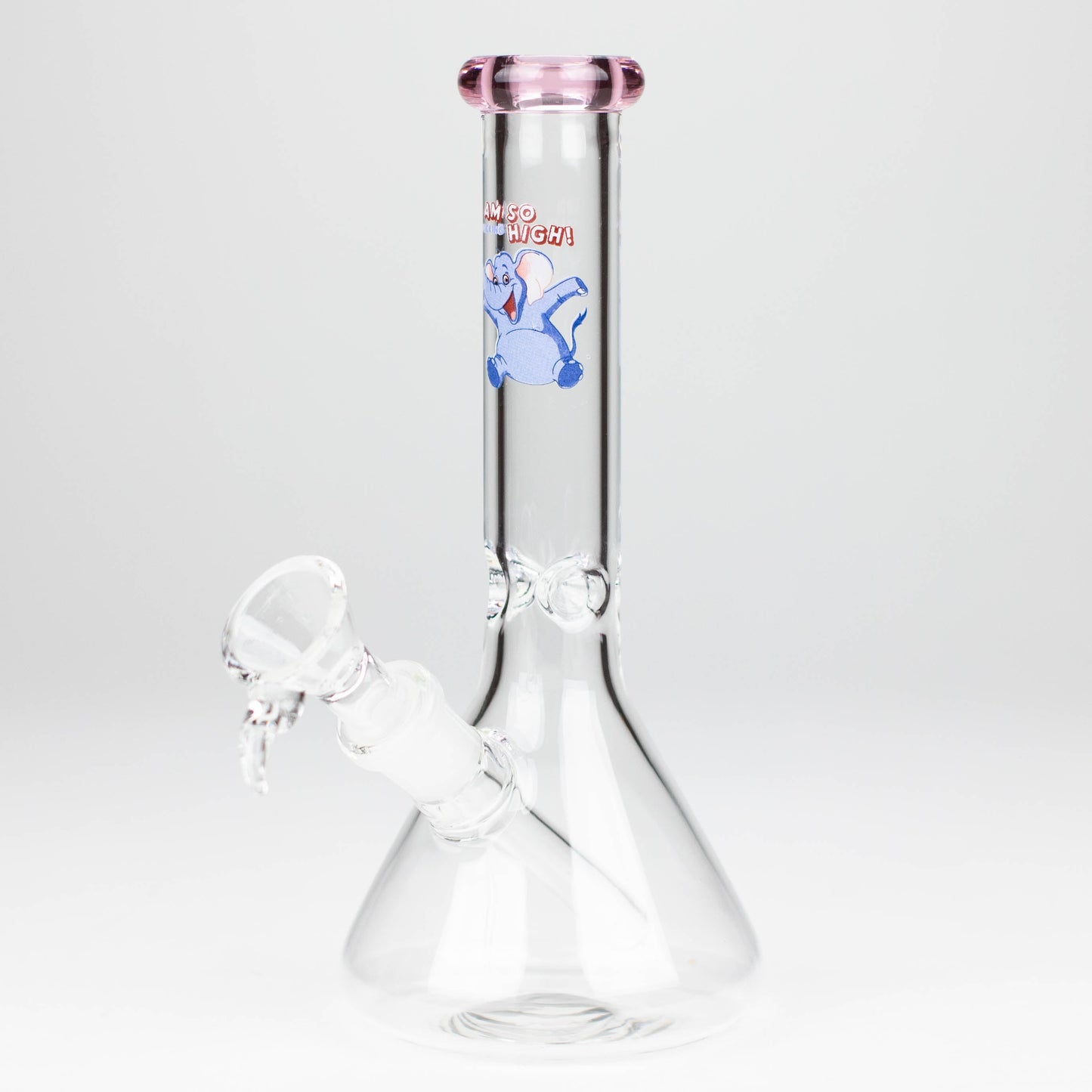 7" Zoom Glass Bong with Bowl