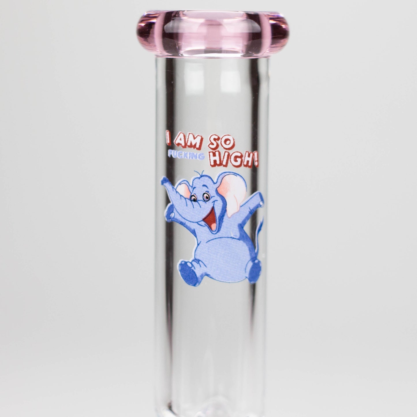 7" Zoom Glass Bong with Bowl