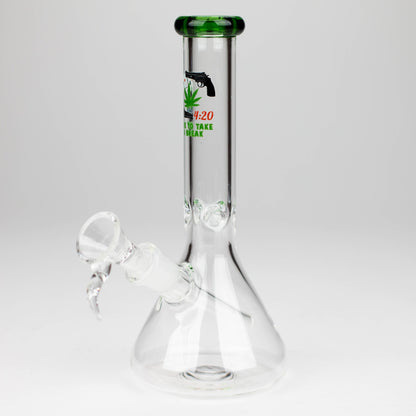 7" Zoom Glass Bong with Bowl
