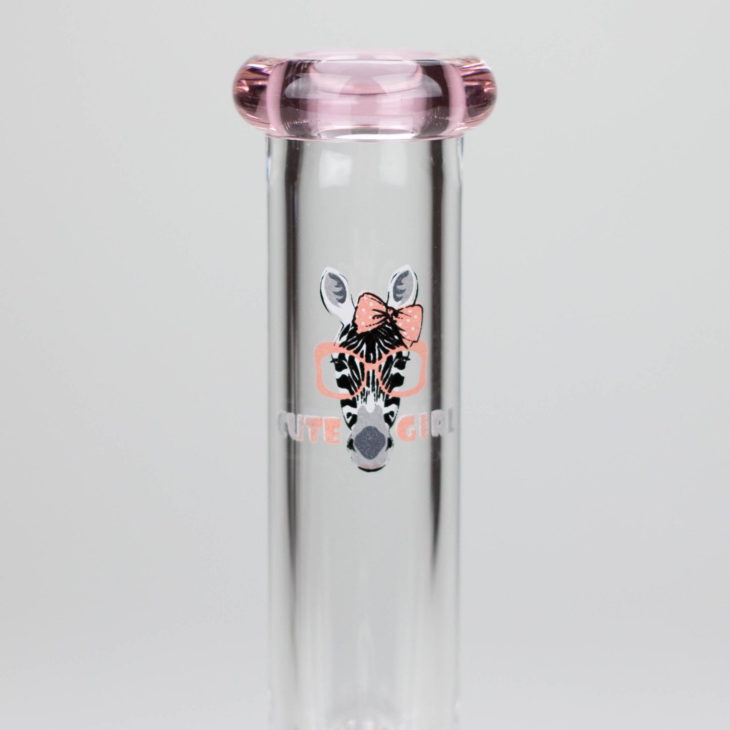 7" Zoom Glass Bong with Bowl