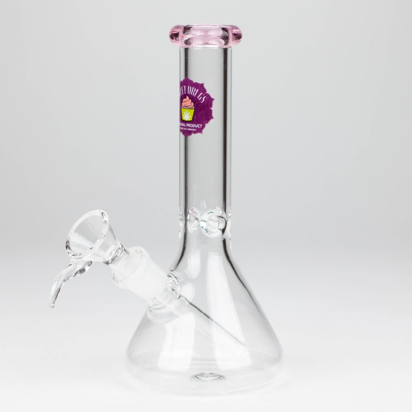 7" Zoom Glass Bong with Bowl