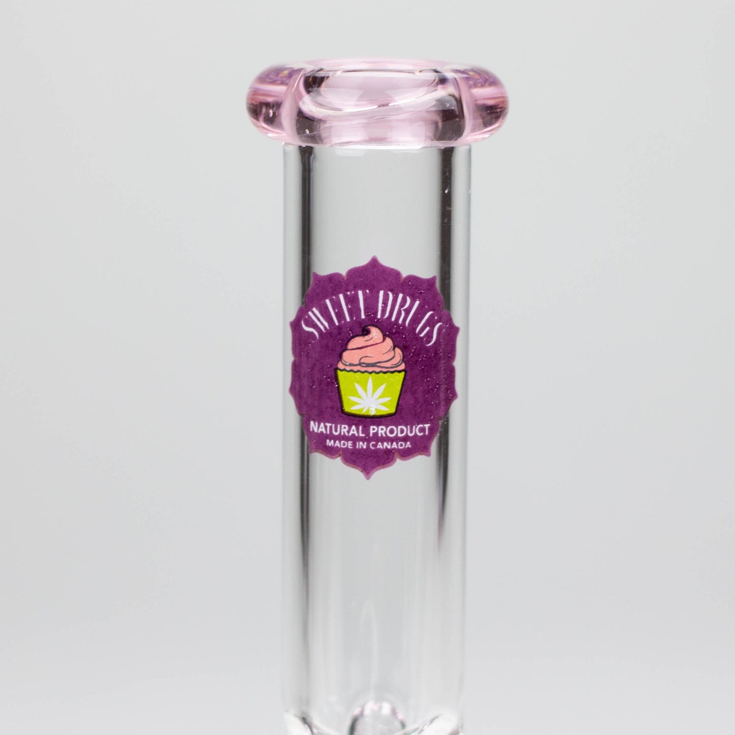 7" Zoom Glass Bong with Bowl