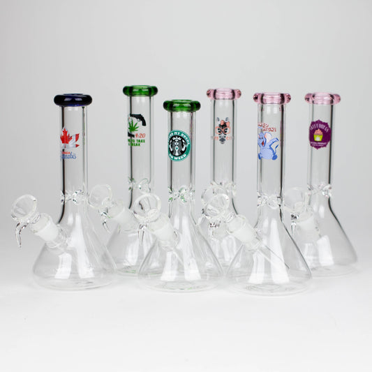 7" Zoom Glass Bong with Bowl