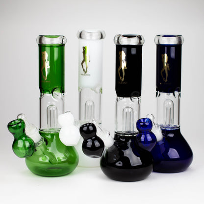Volcano | 11" Glass Bong with percolator