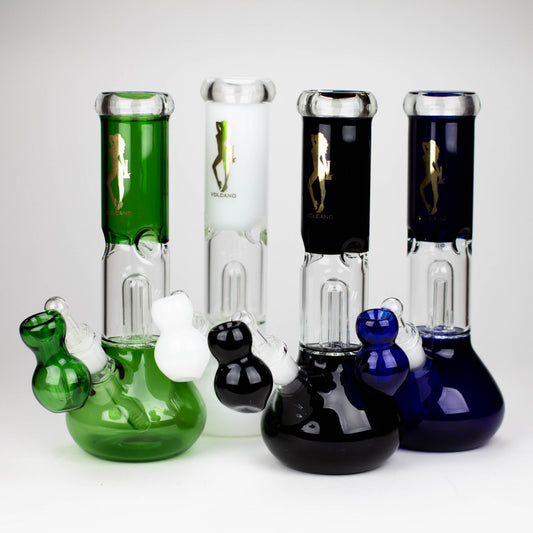 Volcano | 11" Glass Bong with percolator