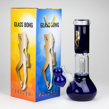 Volcano | 11" Glass Bong with percolator