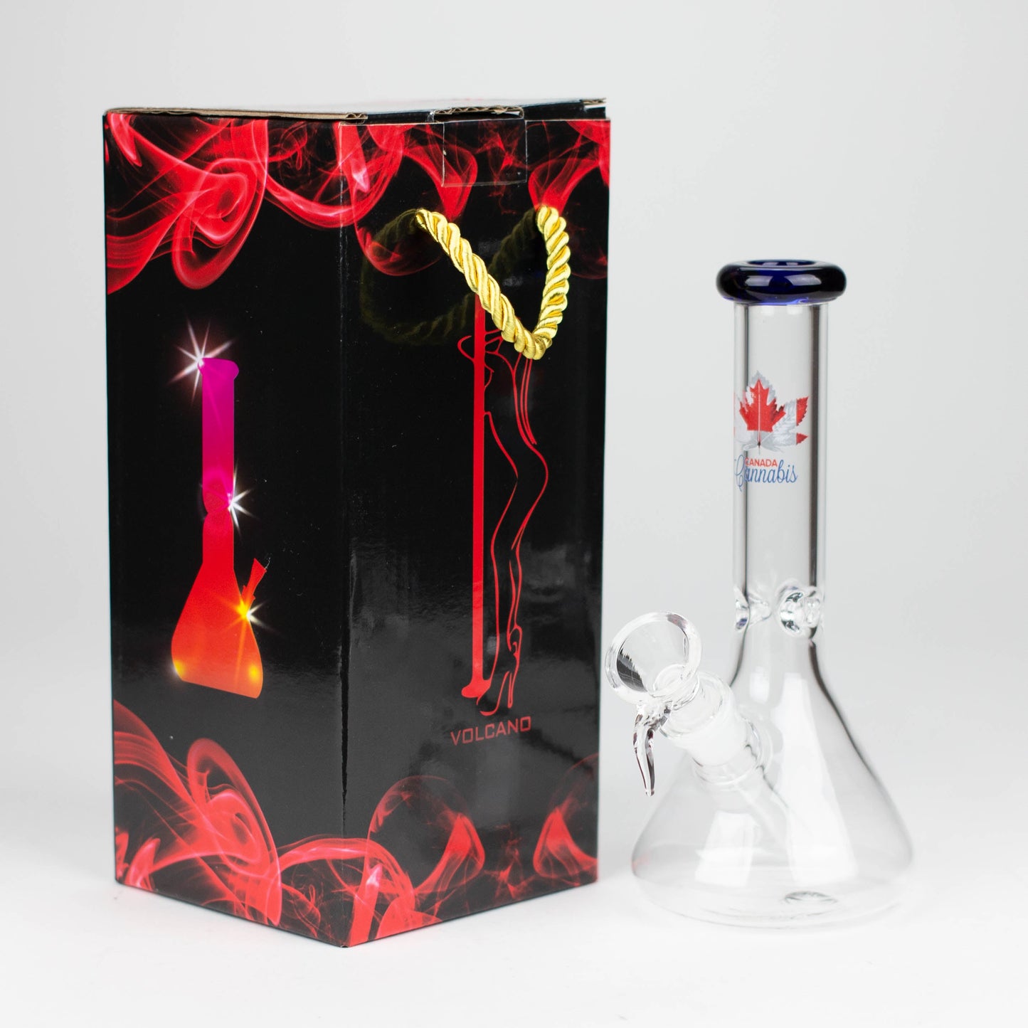 7" Zoom Glass Bong with Bowl