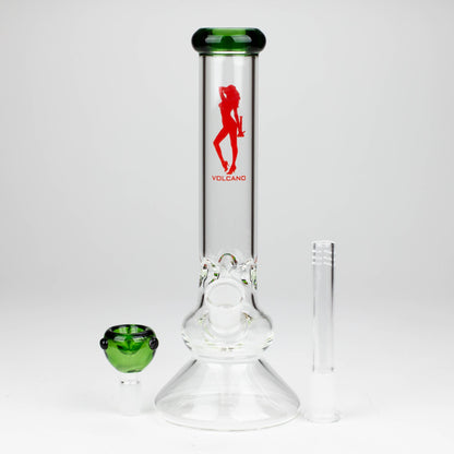 Volcano | 10" Glass Bong with Bowl
