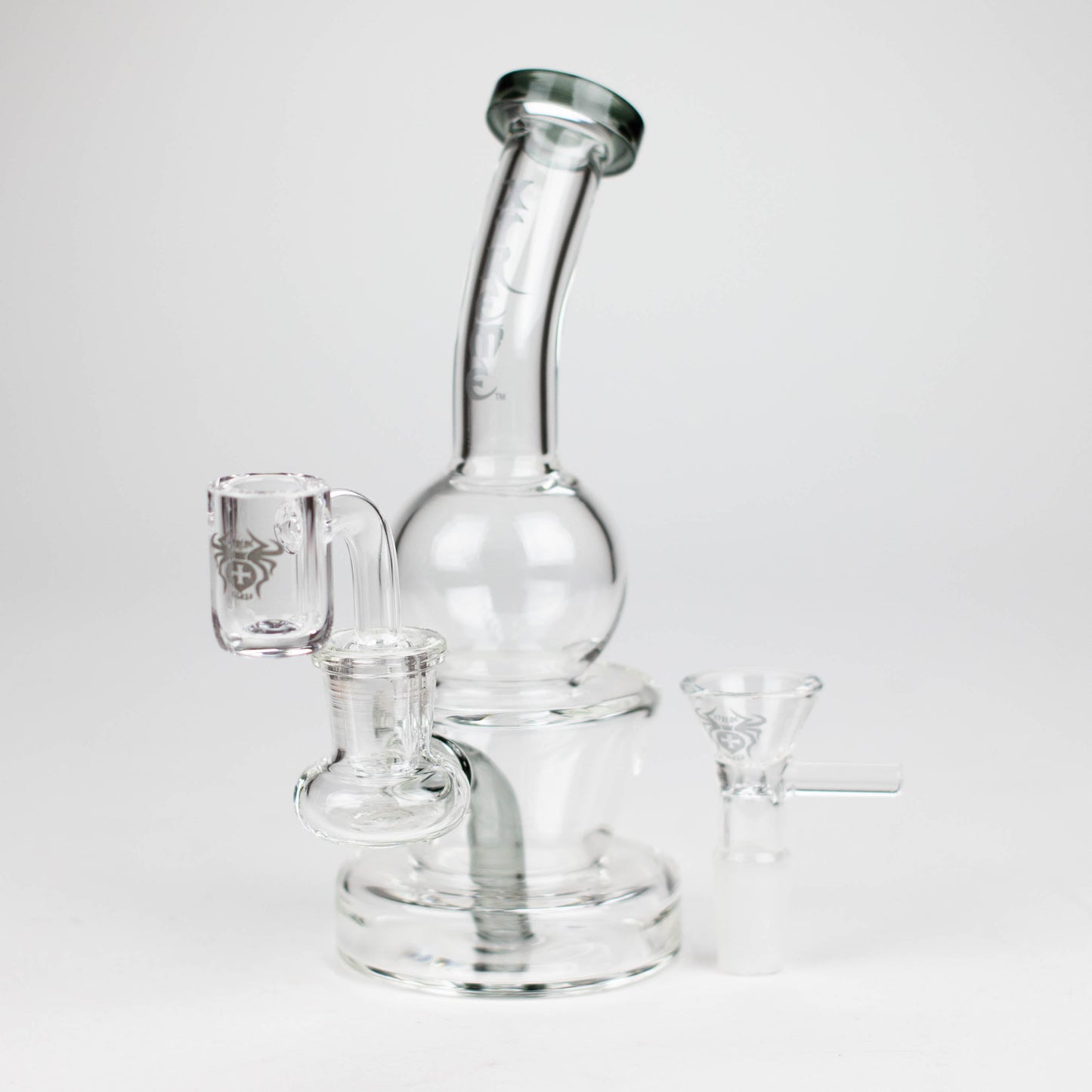 Xtreme | 6.9" Glass 2-in-1 bubbler [DCK010]_11