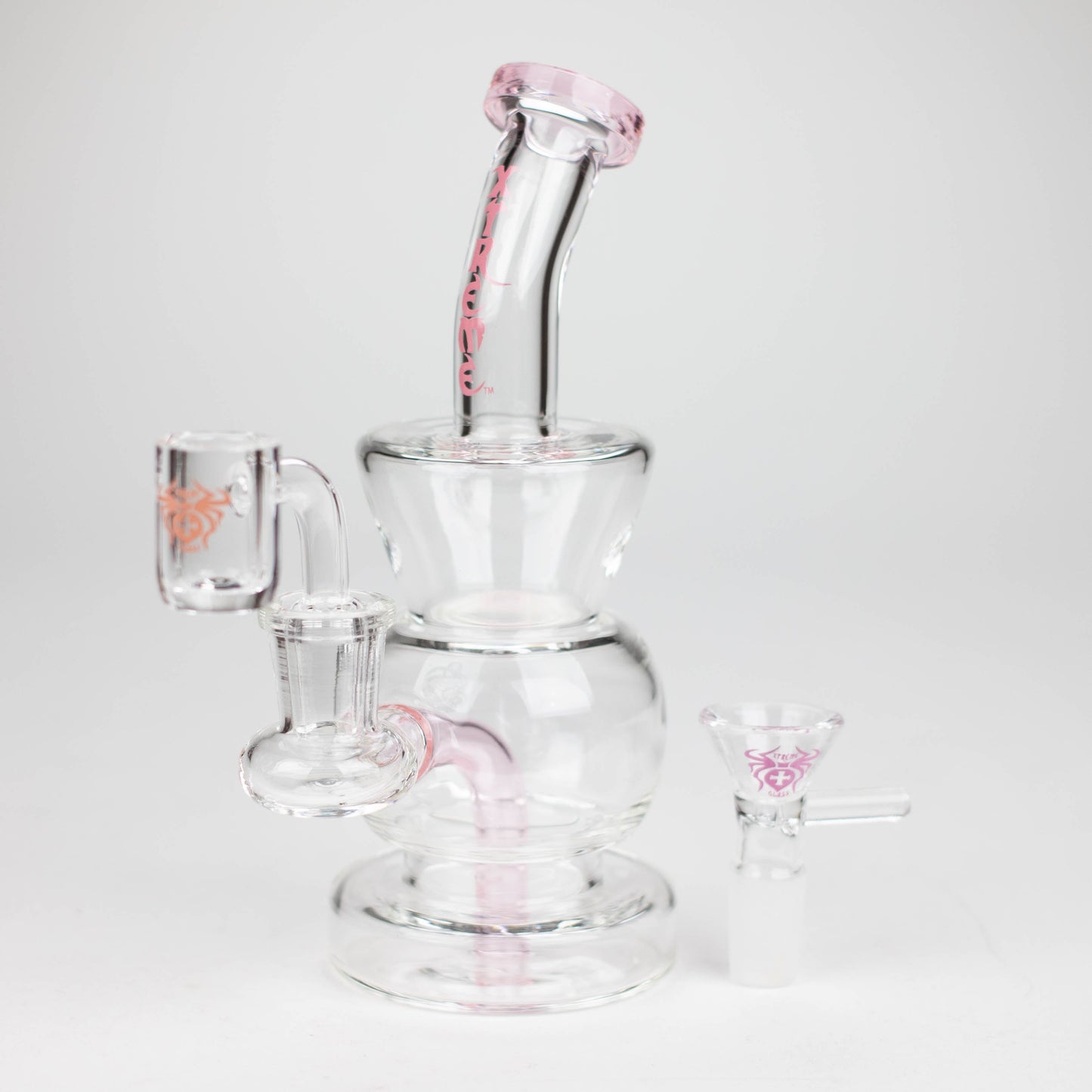 Xtreme | 6.7" Glass 2-in-1 bubbler [DCK006]_13