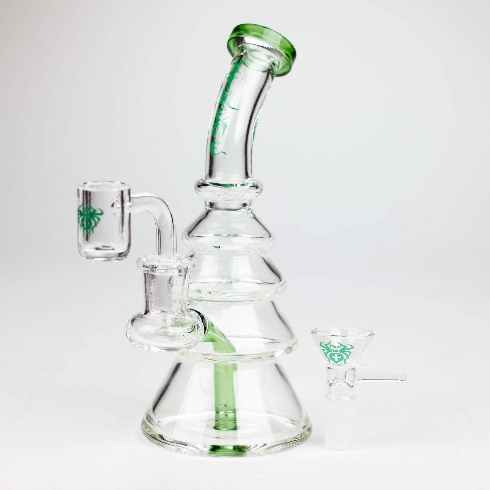 Xtreme | 7" Glass 2-in-1 bubbler [DCK009]_9