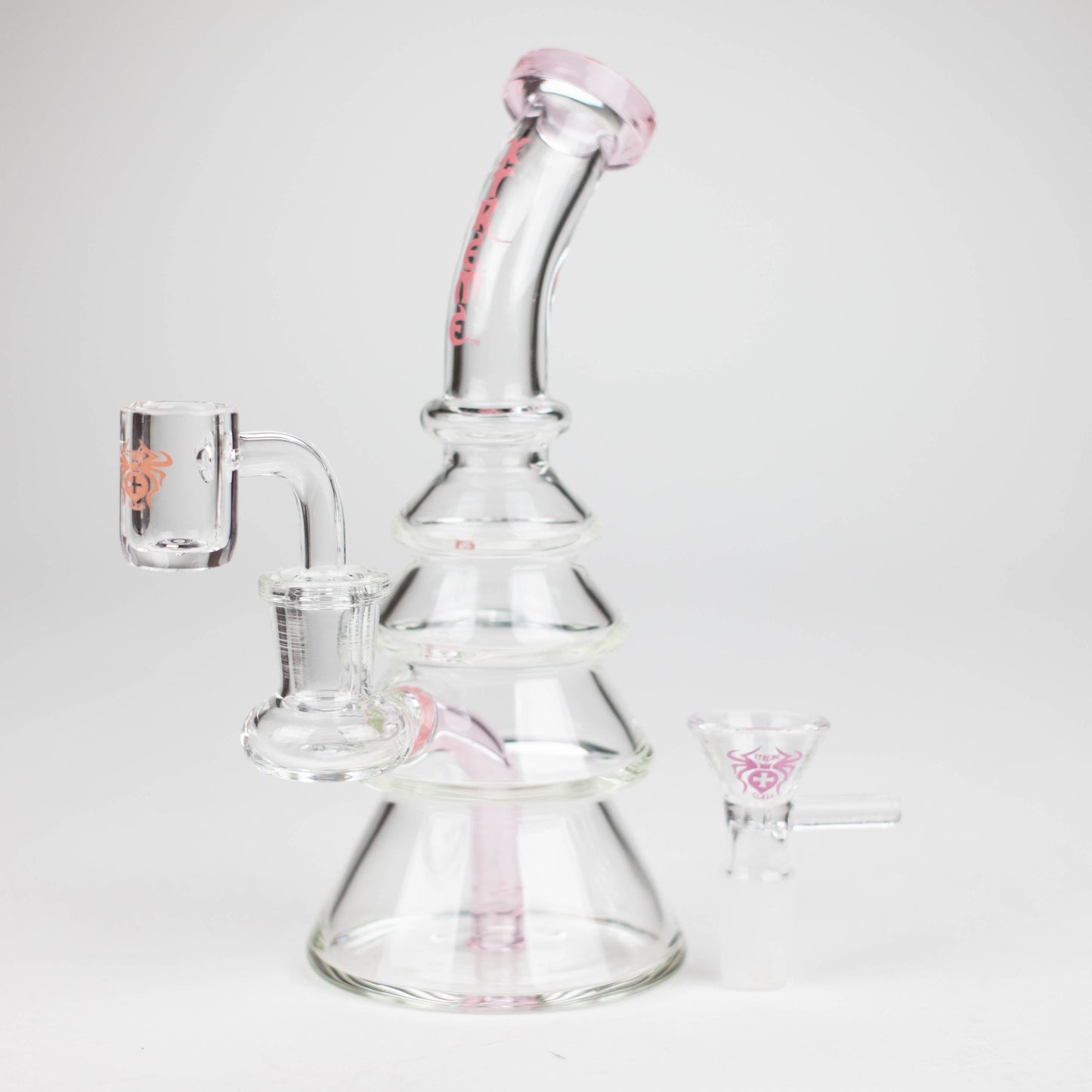 Xtreme | 7" Glass 2-in-1 bubbler [DCK009]_12