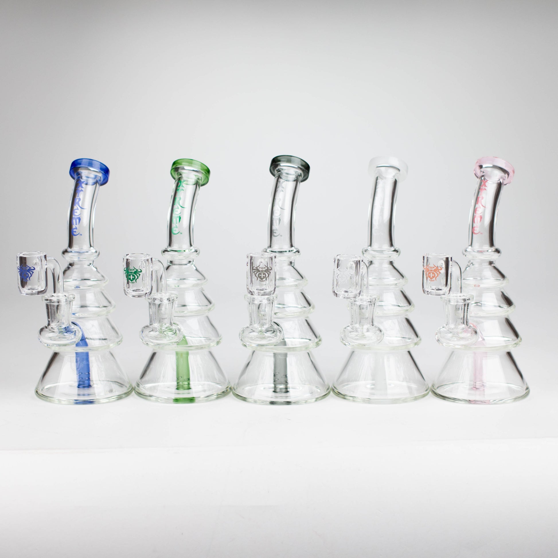 Xtreme | 7" Glass 2-in-1 bubbler [DCK009]_0